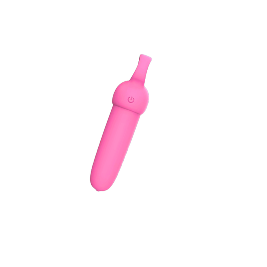 Rudy Bullet Rechargeable Vibrator – compact pink bullet vibrator with sleek silicone design for discreet pleasure and wellness.